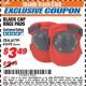 Harbor Freight ITC Coupon BLACK CAP KNEE PADS Lot No. 60799/46698 Expired: 10/31/17 - $3.49