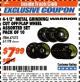 Harbor Freight ITC Coupon 10 PIECE, 4-1/2" METAL GRINDING/CUT-OO/FLAP WHEEL ASSORTED SET Lot No. 47572/61178 Expired: 11/30/17 - $7.99