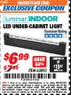 Harbor Freight ITC Coupon LED UNDER-CABINET LIGHT Lot No. 96793 Expired: 4/30/18 - $6.99