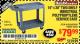 Harbor Freight Coupon 16" x 30" TWO SHELF INDUSTRIAL POLYPROPYLENE SERVICE CART Lot No. 61930/92865/69443 Expired: 8/5/17 - $79.99