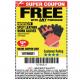 Harbor Freight FREE Coupon HARDY SPLIT LEATHER WORK GLOVES Lot No. 61458, 69455, 67440 Expired: 9/17/17 - FWP