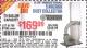 Harbor Freight Coupon 2 HP INDUSTRIAL 5 MICRON DUST COLLECTOR Lot No. 97869/61790 Expired: 10/10/15 - $169.99
