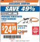 Harbor Freight ITC Coupon PROPANE TORCH WITH THREE BURNERS Lot No. 91899 Expired: 12/19/17 - $24.99