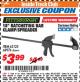 Harbor Freight ITC Coupon 18" RATCHETING BAR CLAMP/SPREADER Lot No. 62125, 68976 Expired: 10/31/17 - $3.99
