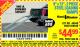 Harbor Freight Coupon 9" x 72", 2 PIECE STEEL LOADING RAMPS Lot No. 44649/69591/69646 Expired: 4/4/15 - $44.99