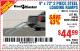 Harbor Freight Coupon 9" x 72", 2 PIECE STEEL LOADING RAMPS Lot No. 44649/69591/69646 Expired: 5/26/15 - $44.99