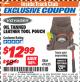 Harbor Freight ITC Coupon OIL TANNED LEATHER TOOL POUCH Lot No. 47635 Expired: 3/31/18 - $12.99
