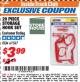 Harbor Freight ITC Coupon STOREHOUSE STORAGE HOOK SET, 20-PIECE Lot No. 67587 Expired: 10/31/17 - $3.99