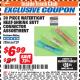 Harbor Freight ITC Coupon 30 PIECE WATERTIGHT HEAT-SHRINK BUTT CONNECTOR ASSORTMENT Lot No. 66729 Expired: 3/31/18 - $6.99
