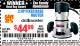 Harbor Freight Coupon DRILL MASTER 2 HP FIXED BASE ROUTER Lot No. 68341 Expired: 4/4/15 - $44.99