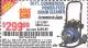 Harbor Freight Coupon 50 FT. COMMERCIAL POWER-FEED DRAIN CLEANER Lot No. 68284/61857 Expired: 10/10/15 - $299.99