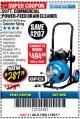 Harbor Freight Coupon 50 FT. COMMERCIAL POWER-FEED DRAIN CLEANER Lot No. 68284/61857 Expired: 11/30/17 - $287.19