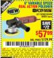 Harbor Freight Coupon BAUER 6" VARIABLE SPEED DUAL ACTION POLISHER Lot No. 69924/62862/64528/64529 Expired: 2/6/16 - $57.99