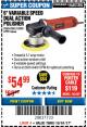 Harbor Freight Coupon BAUER 6" VARIABLE SPEED DUAL ACTION POLISHER Lot No. 69924/62862/64528/64529 Expired: 10/1/17 - $54.99