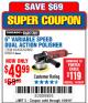 Harbor Freight Coupon BAUER 6" VARIABLE SPEED DUAL ACTION POLISHER Lot No. 69924/62862/64528/64529 Expired: 1/29/18 - $49.99