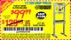 Harbor Freight Coupon 12 TON SHOP PRESS Lot No. 33497/60604 Expired: 5/9/15 - $99.99