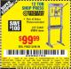 Harbor Freight Coupon 12 TON SHOP PRESS Lot No. 33497/60604 Expired: 8/17/15 - $99.99