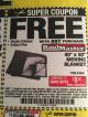 Harbor Freight FREE Coupon 40" X 50" MOVING BLANKET Lot No. 63959 Expired: 3/5/18 - FWP