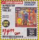 Harbor Freight Coupon 56 PIECE TOY POWER TOOL SET Lot No. 60476 Expired: 1/31/18 - $14.99