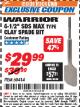 Harbor Freight ITC Coupon 4-1/2 IN SDS MAX TYPE CLAY SPADE BIT Lot No. 60414 Expired: 11/30/17 - $29.99