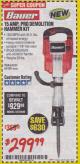 Harbor Freight Coupon 15 AMP PRO DEMOLITION HAMMER KIT Lot No. 63435/63438 Expired: 1/31/18 - $299.99