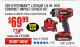 Harbor Freight Coupon BAUER 20V CORDLESS, 1/4 IN. HEX COMPACT IMPACT DRIVER KIT WITH 1.5 AH BATTERY, RAPID CHARGER, AND BAG Lot No. 64755/63528 Expired: 2/28/18 - $69.99