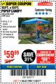Harbor Freight Coupon COVERPRO 10 FT. X 10 FT. POPUP CANOPY Lot No. 62898/62897/62899/69456 Expired: 11/26/17 - $59.99