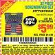 Harbor Freight Coupon 32 PIECE SCREWDRIVER SET Lot No. 61259/90764 Expired: 4/25/15 - $5.99