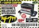 Harbor Freight Coupon MECHANIC'S ROLLER SEAT WITH DRAWERS Lot No. 63762/64548 Expired: 2/28/18 - $47.99