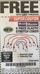 Harbor Freight FREE Coupon HAUL-MASTER ASSORTED LENGTH ELASTIC STRETCH CORDS, 6-PIECE Lot No. 63979 Expired: 2/3/18 - FWP