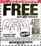 Harbor Freight FREE Coupon HAUL-MASTER ASSORTED LENGTH ELASTIC STRETCH CORDS, 6-PIECE Lot No. 63979 Expired: 4/10/18 - FWP