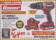 Harbor Freight Coupon BAUER 20 VOLT CORDLESS 1/2" COMPACT HAMMER DRILL KIT Lot No. 63527 Expired: 1/31/18 - $64.99