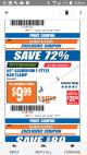 Harbor Freight ITC Coupon 60" ALUMINIUM F-STYLE BAR CLAMP Lot No. 60673 Expired: 12/5/17 - $9.99