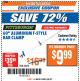 Harbor Freight ITC Coupon 60" ALUMINIUM F-STYLE BAR CLAMP Lot No. 60673 Expired: 3/6/18 - $9.99