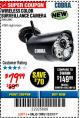 Harbor Freight Coupon WIRELESS COLOR SURVEILLANCE CAMERA Lot No. 63843 Expired: 12/31/17 - $79.99