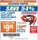 Harbor Freight ITC Coupon PITTSBURGH 12 FT. 8 GAUGE JUMPER CABLES Lot No. 61225/69295 Expired: 1/30/18 - $9.99