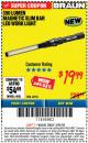 Harbor Freight ITC Coupon BRAUN 390 LUMEN SLIM BAR FOLDING LED WORKLIGHT Lot No. 63958/56248/56329 Expired: 3/8/18 - $19.99