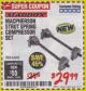 Harbor Freight Coupon MACPHERSON STRUT SPRING COMPRESSOR SET Lot No. 63262 Expired: 1/31/18 - $29.99