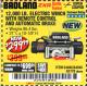Harbor Freight Coupon BADLAND ZXR12000 12000 LB. OFF-ROAD VEHICLE ELECTRIC WINCH WITH AUTOMATIC LOAD-HOLDING BRAKE Lot No. 64045/64046/63770 Expired: 7/9/18 - $299.99