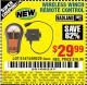 Harbor Freight Coupon WIRELESS WINCH REMOTE CONTROL Lot No. 69229/61474 Expired: 8/1/15 - $29.99