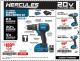 Harbor Freight Coupon HERCULES 1/2" COMPACT HAMMER DRILL/DRIVER KIT Lot No. 63382 Expired: 1/31/18 - $109.99