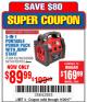Harbor Freight Coupon 5-IN-1 PORTABLE POWER PACK Lot No. 60703/62747/63998/63746 Expired: 11/20/17 - $89.99