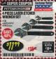 Harbor Freight Coupon 4 PIECE LASER ETCHED WRENCH SET Lot No. 60692/63717/93943 Expired: 2/28/18 - $11.99