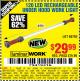 Harbor Freight Coupon 120 LED RECHARGEABLE UNDER HOOD WORK LIGHT Lot No. 60793 Expired: 9/29/15 - $29.99