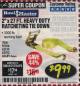 Harbor Freight Coupon 2" X 27 FT. HEAVY DUTY RATCHETING TIE DOWN Lot No. 95106/62134/63012/60689 Expired: 2/28/18 - $9.99
