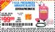 Harbor Freight Coupon 110 LB. PRESSURIZED ABRASIVE BLASTER Lot No. 69724/60696/95014 Expired: 3/28/15 - $99.99