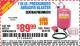 Harbor Freight Coupon 110 LB. PRESSURIZED ABRASIVE BLASTER Lot No. 69724/60696/95014 Expired: 4/25/15 - $89.99