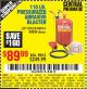 Harbor Freight Coupon 110 LB. PRESSURIZED ABRASIVE BLASTER Lot No. 69724/60696/95014 Expired: 9/22/15 - $89.99