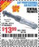 Harbor Freight Coupon 3/8" PROFESSIONAL AIR RATCHET Lot No. 47214/47706/60631 Expired: 2/7/15 - $13.99