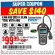 Harbor Freight Coupon OBD II & CAN SCAN TOOL WITH ABS Lot No. 60794 Expired: 10/2/16 - $99.99